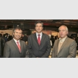 Gerald Pugh, Rodrigo Sepúlveda y Luis Ansaldo