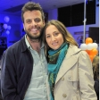 Nicolás Mitrovic y Claudia Germain