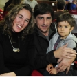 Soledad Vásquez; Juan Carlos y Damián Plaza