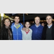 Carolina Aguirre, Cristóbal Basaure; Franco y Enzo Nervi; y Sandro Rossi