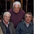 Julio Rueda, Luis Rojas y Patricio Román
