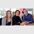 Claudia González, Patricia Muñoz y Claudio González