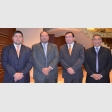 Raúl Astorga, Mauricio Torres, Luis Meneses y Carlos Tapia