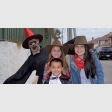Maruja Sáez, Florencia y Agustín Salazar; y Sofía Andia