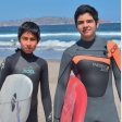 Nicolás Araya y Santiago Suazo