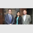 Pablo Carvallo, Elizabeth López y Armando Cruzat