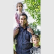 Isabel, Javier y Juan León Baeza