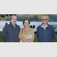 Walter Hillerns, Miriam Caffarena y Pedro Schiari