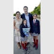 Cecilia González; Fernando, Fernanda y Belén Reyes