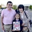 Milton y Tamara Rivas; y Mayumi Kaida