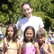 Sandra Barría, Sandra Leonelli, Fernanda Díaz y Valentina Albornoz