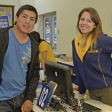 Luis Lamas y Jael Cofré