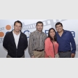 Hermán Momberg, Álex Muñoz, Paola Luego y Eduardo Escobar