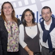 Andrea del Valle, Mary Rebolledo y Alejandro Ketterer