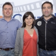Ricardo Barra, Ximena Coronado y Rodrigo Toledo
