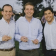 Pablo Marambio, Diego Jiménez y Esteban Silva