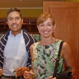 Hugo Huepe y Giovanna Elso