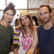 Lygia Lima, Paula Portugueis y Santiago Irarrázabal