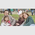 Pablo, Magdalena y Javiera Cabezas; y Gabriela Espejo
