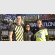 Arturo Alfaro, Verónica Riveros y Cristián Aguilera