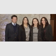 Andrés Jara, Daniela Vargas, Claudia Goza y Paula Clemo