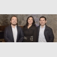 Mauricio Arce, Patricia Cruz y Luis Szeinkierman
