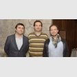 Jaime Inzunza, Marcelo Steffen y Edgardo Abarza