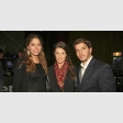 Laura Contreras, Paula Aguiar y Santiago Lombardi