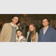 Andrés y Andrés Cardoen; Javiera Benítez y Emilio Cardoen