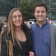 Victoria Spradling y Felipe Elgueta