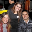 Rosario Anguita, Javiera Etcheverry y Max Busch