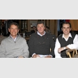 Roberto Wood, Jorge Lathrop y Claudio Maturana