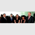 Mauricio Soria, Cristián Sandoval, Carolina Merino, Nora Araya y Luis Sánchez