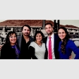Akemi Fukushi, Ernesto Espinoza, Mariela Ibacache; Paulo y Paulina Delgado