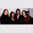 Rafaela Reinike, Leslie Villegas, Alejandra Ríos y Carolina Paniagua