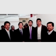 Juan Pablo Orellana, Rodrigo Mujica, Rodrigo Arellano, Luis Franzani y Leonardo Araya