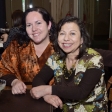 Pamela Mac-Guire y Carmen Vigueras