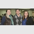 Andrea Villalobos, Sergio Gatica y Martina Figueroa