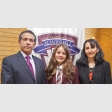 Eric Rabanal, Catalina Sanhueza y Erika Griffiths