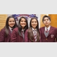 Daniela Flores, Sofía Manríquez, Isidora Reyes y Mauricio Salina