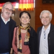 Bruno Wendt, Cecilia Serra y Rolando Reinbach