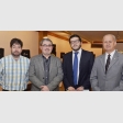 Pablo Alvarado, Mauricio Moreno, Aldo Mardones y Manuel Lagos