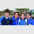 Cristóbal Varela, Renata Silva, Antonella Mazza y Julieta Lillo