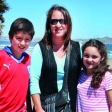 Juan Pablo Campos, Carolina Pommerenke y Magdalena Campos
