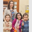 Clemente Araneda, Pabla Olivares, Lucía Linde y Edmundo Aravena