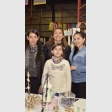 Catherine y Denise Valin; Natalia González y Dominique Manzur