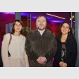Loreto Sáenz, subgerente de Marketing, Comunicaciones y clientes Aitue; Carlos Varas, director comercial Tell Magazine; y Andrea Veiga, gerente marketing BMW