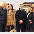 Omar Gallegos, Doris Barón, Jorge Gajardo y Ángela Jofré