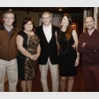 Felipe Neira, Andrea Catalán, Pablo Croxatto, Shirley Blanch y Marco Suárez