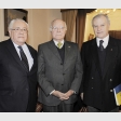 Franklin Benítez, René Castro y Jorge Baksai
